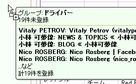 全ドライバーのブログを選択